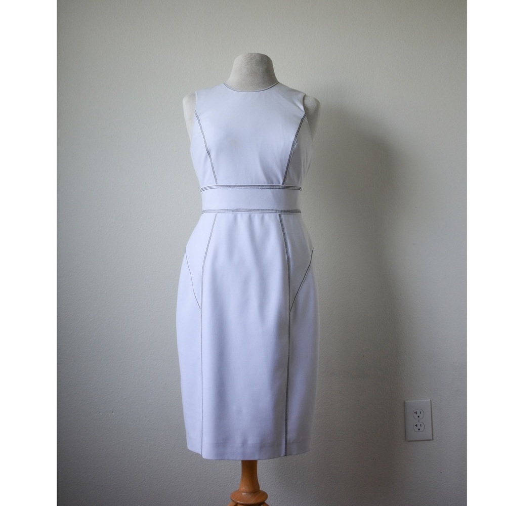 Short Sleeve Sheath Dress